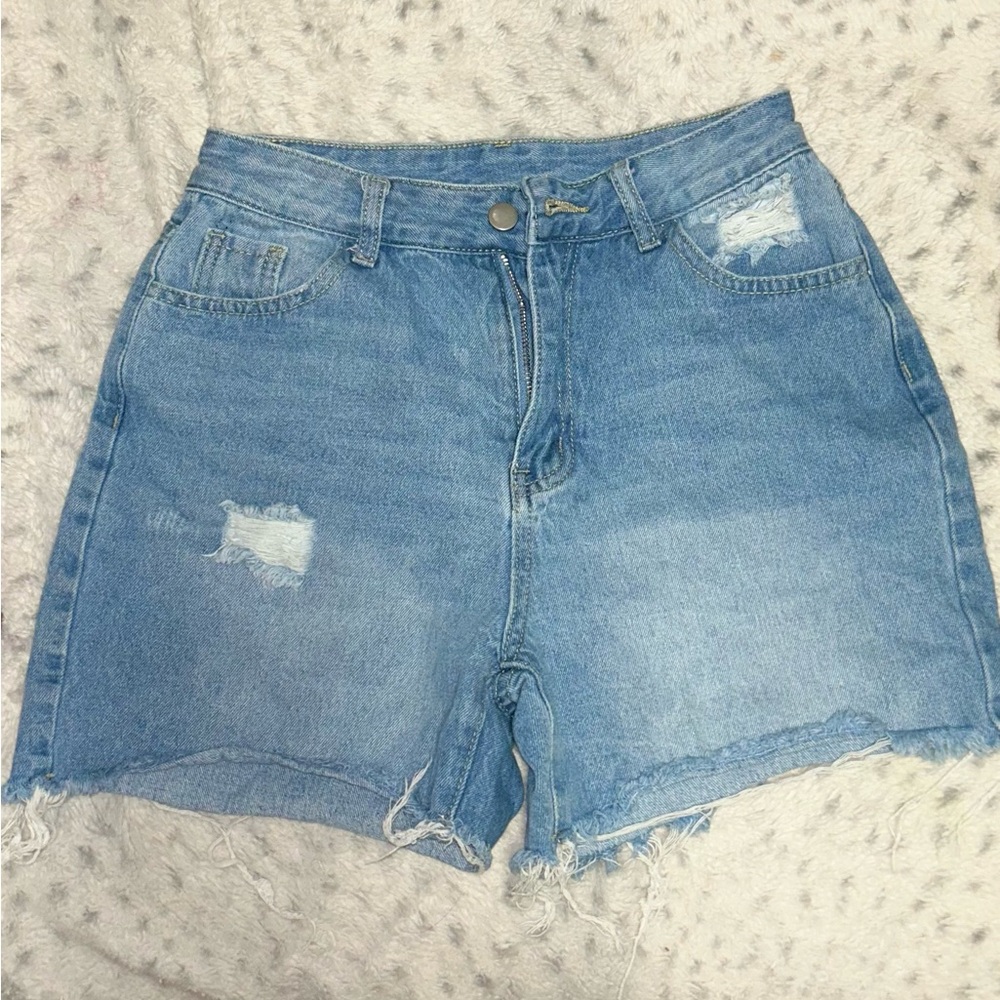 Denim Blue Women's Shorts